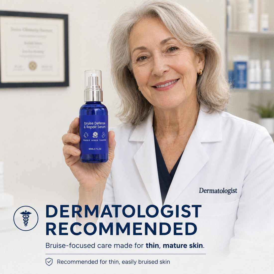 Dermatologist recommended — Fadewell bruise serum